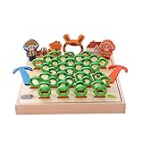 Montessori Toys for 3 Year Old Wooden Farm Toys 36 Radishes Contain 26 English Letters and 10 Arabic Numerals Develop the Brain and Cultivate Children's Hands-on Ability Given as Gifts to Children