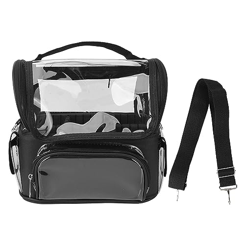 Hairdresser Bag, Large Capacity Hair Stylist Scissor Storage Bag Portable Barber Travel Bag with Strap for Barber Shop Salon