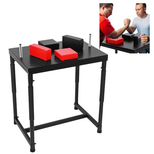 Mesa de lucha libre profesional con soporte ajustable para la muñeca, dispositivo de entrenamiento pesado para el hogar, gimnasio, club, oficina, capacidad de carga de 1000 kg