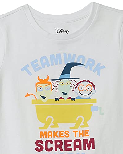 Image of Amazon Essentials Disney | Marvel | Star Wars | Frozen | Princess Girls and Toddlers' Short-Sleeve T-Shirts Clothing, Pack of 4
