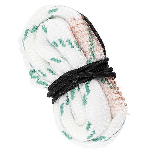FOCUHUNTER Gun Bore Cleaner 12 Gauge, Bore Rope Brush Gun Snake Cleaning Rope Kit for Handgun Pistol, Reusable and Compact Barrel Cleaning Rope Cleaner for Rifle, Shotgun 12 Gauge (Choose Your Cal)