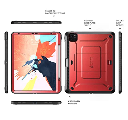 Custodia SUPCASE UB Pro Con Cavalletto E Proteggi Schermo Per IPad Pro 11/12.9" 2018