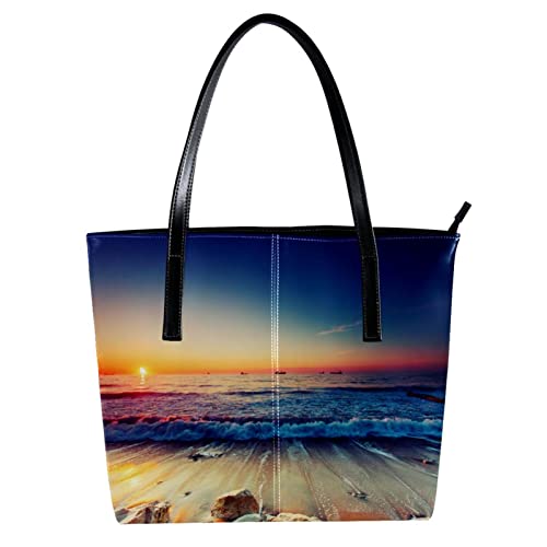 Sac à main de qualité supérieure cabas chic imprimé automnal