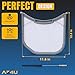 Dryer Lint Filter Screen Trap Replaces For LG DLEX3900B DLEX3370W DLEX3570V DLEX3470V DLEX3250W DLEX3370V DLEX3360V DLEX3360W DLEX3370R DLEX3371W DLEX3360R DLEX3885W DLEX3570W DLEX3900W DLEX3550W