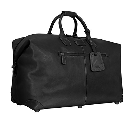 Bric's Luggage Life Pelle 22 Inch Cargo Duffle, Black, One Size