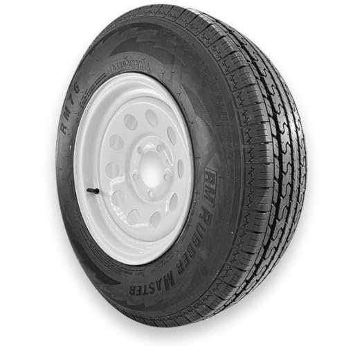 Rubbermaster ST205/75R14 8 Ply Highway Rib Tire and 5 on 4.5 Modular Wheel Assembly by Rubbermaster - Steel Master - Image 2