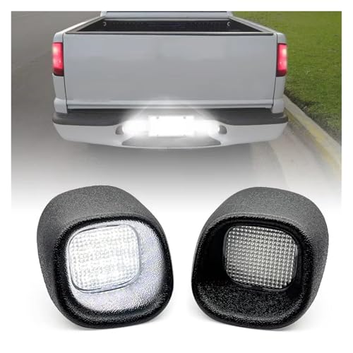 Luz matrícula LED potente para Blazer S10 kit de dos piezas blancas 2
