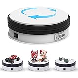 Motorized Turntable Display,Yuanj 360 Degree Electric Rotating Display Turntable for Display Jewelry, watch, digital product, shampoo, glass, bag, Models, Diecast , Jewelry and Collectibles