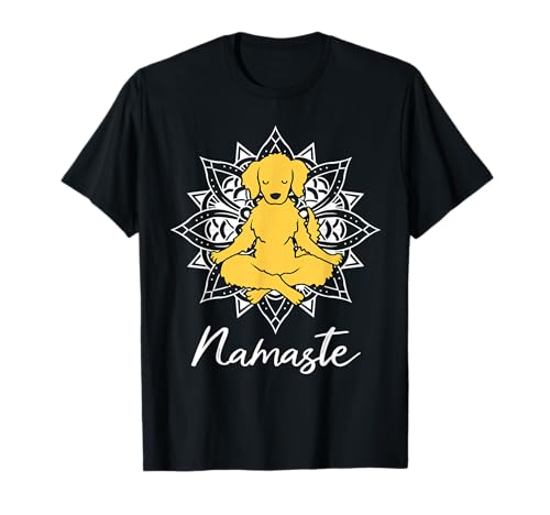Golden Retriever Yoga for a Yoga Workout Fan T-Shirt