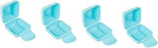 GLEAVI Menstrual Cups Holder 4pcs Menstrual Cup Storage Box plastic cup holder silicone cup holder travel cup holder travel