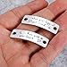 Running Shoe Tags Marathon Metal Bar Gifts Tag Charms for Fitness Men Women Runner When Your Legs Get Tired Run with Your Heart Inspirational Shoelace Charm Present for Coach BFF Daughter Son