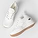 Cestfini High Wedge Sneakers for Women Non-Slip Fashion Sneakers PGYDX05W-173-RT-WHITE-9.5