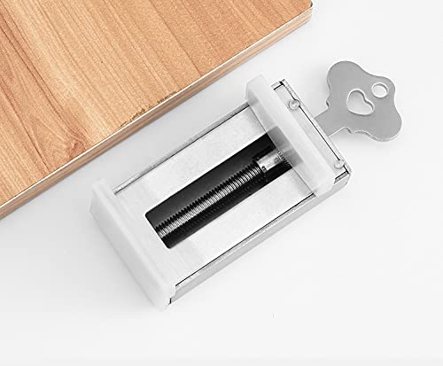 Verrou de fenêtre réglable, butée de porte, butée de rail de fenêtre, verrou de fenêtre en acier inoxydable avec clé, serrures de fenêtre coulissante, verrou de porte de sécurité universel