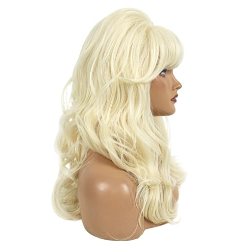 Image of H&Bwig 60s Retro Beehive Wigs for Women 70s Classic Style Cosplay Wig (long-Blonde)