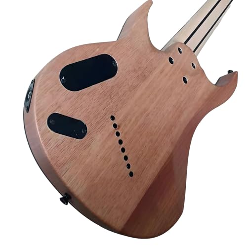 CoByda HandMade Generation Pro Guitare électrique 8 cordes Gris marée délavé Guitare droitier avec frette en acier inoxydable - Les Beatles, Paul McCartney, John Lennon, RIngo Starr, George Harrison CoByda HandMade Generation Pro Guitare électrique 8 cordes Gris marée délavé Guitare droitier avec frette en acier inoxydable – Image 7