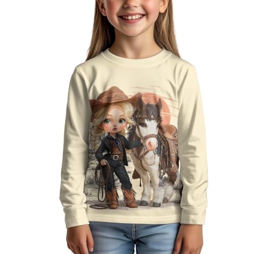 Image of Uourmeti Teens Girls Long Sleeve T Shirts Fall Outfits Boys Active Sportswear Running Tops
