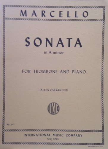 Sonata in A Minor for Trombone and Piano      Sheet music – January 1, 1962