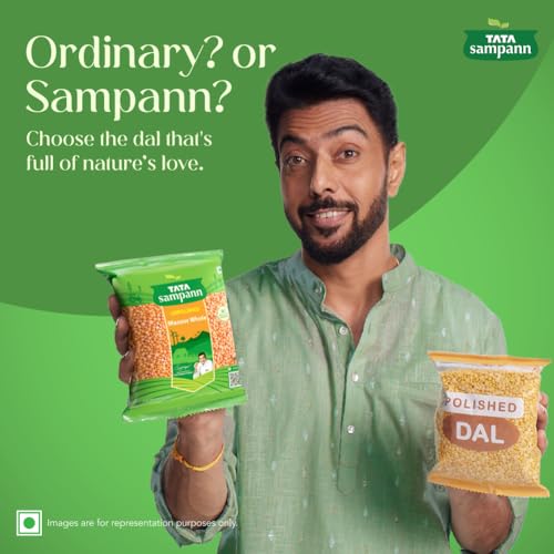 Image of Tata Sampann Masoor Dal, Whole, 1kg (Pack of 3)