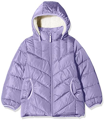 NAME IT Nkfmus Puffer Jacket Camp Chaqueta, Morado (Aster Purple Aster Purple), 116 para Niñas