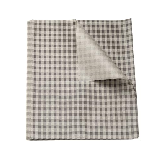 HARFINGTON 500pcs Square Checkered Wax Paper Sheets 15" x 11" Oil-absorbing Dry Food Wrapping Paper for Sandwich Baking Paper Liners Picnic Basket Bread Hamburger Wrap Kitchen, Brown