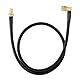 ,Radio-Verlagerungskabel, Koax- Uv9R, Uv5R-Antennenverlängerung, SMA-Buchse auf SMA-Stecker-Antennenverlängerungskabel für Uv-5R Uv-82 Uv-9R Plus Walkie