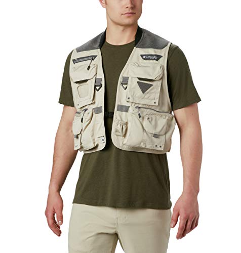 Columbia Men's Henry's Fork V Vest, Fossil, Large