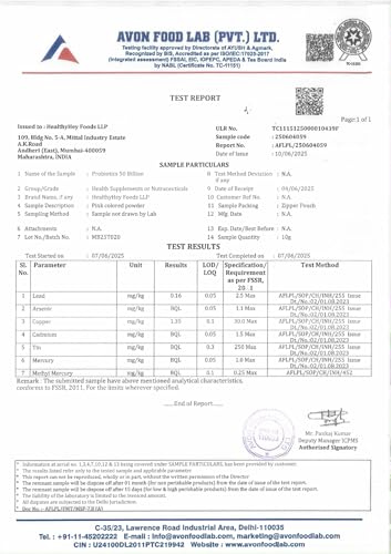 HealthyHey Nutrition Probiotics 50 Billion CFU Multi- Strains, 60 Veg. Capsules, Targeted Release Technology, Stomach Acid Resistant, No Need for Refrigeration, Non-GMO, Gluten-Free