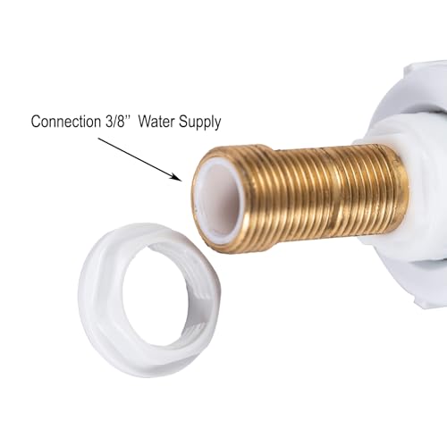 MIUFA Messing Einlassventile Ersatz für WC-Spülkasten kompatibel mit Geberit Impuls 380 Seitenfüllventil 3/8 Zoll