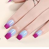 Allenbelle Colour Changing Gel Nail Polish Set Red Series Colour Changing Gel Polish Set Mood Chameleon Soak Off UV LED Thermal Temperature Art Manicure Kit 002 - Image 2