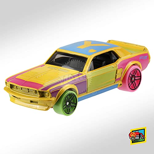 Hot Wheels 67 Ford Mustang Coupe Multicolor miniatura 2