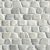 PEBBLETILE.CO Strip Grey Walltile Pebble Mosaic, Tumbled Stone Backsplash Tiles for Kitchen Walls, Shower and Bathroom Walls, and Outdoor Areas (10.5" X 12")