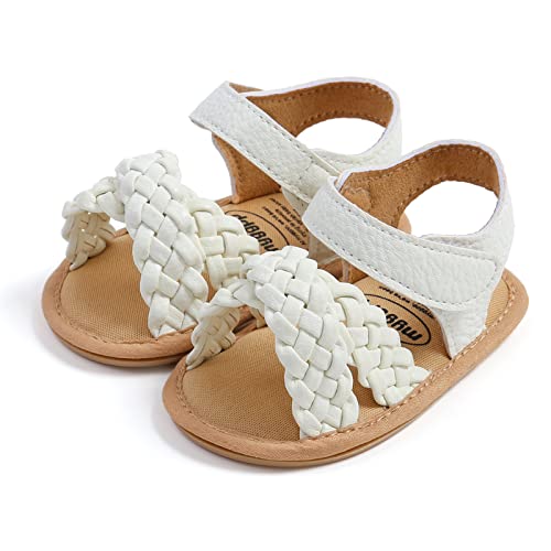 Image of RVROVIC Baby Boys Girls Sandals Premium Soft Anti-Slip Rubber Sole Infant Summer Outdoor Shoes Toddler First Walkers