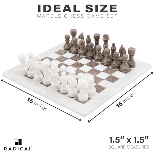 Set de Ajedrez de Mármol Luxury 15 pulgadas miniatura 4
