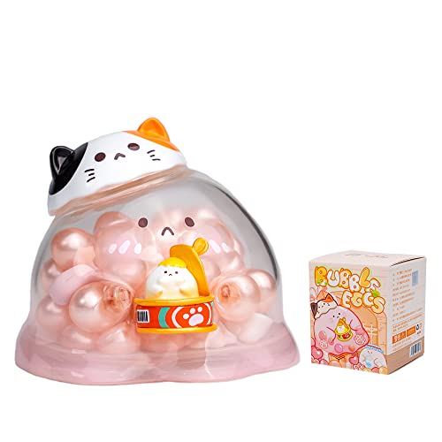 BEEMAI Bubble Eggs Series 2 - 3PC Random Cute Collectible Figures for Kids' Birthdays
