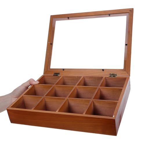 Vitrine de bureau en bois pour mini-collections à domicile - 4