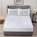 Cotton Comfort Bedding Protector de colchón acolchado Super King de 30 cm de profundidad, falda elástica súper King, ultra suave e hipoalergénica, funda de colchón Super King