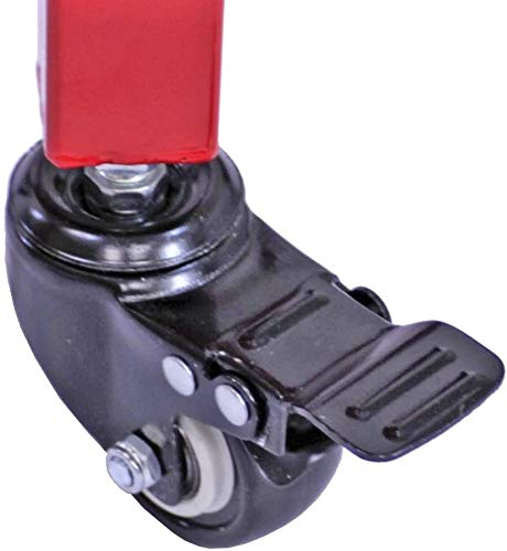 YFGQBCP Popcornmaschine Popcornmaschine 8 Unzen große kommerzielle Popcorn-Maschine mit passenden Wagen – Bild 3