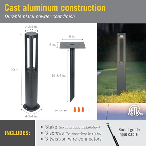 Image of Armacost Lighting Bell Tower Pathway LED Landscape Light 471120