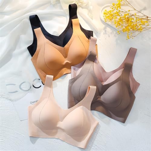 Bralette ultra comodo sin costuras con copas finas de realce suave 6