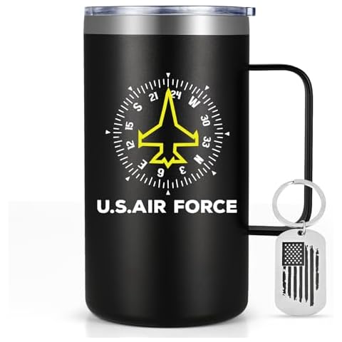 Qtencas 20oz Air Force Mug Cover
