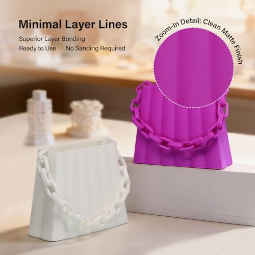 Image of Matte TPU Filament 1.75mm, 1kg - Shore 95A Flexible & Durable TPU, Matte Purple, Low-Gloss Matte Finish, Minimal Layer Lines, for Phone Cases, Wearables & Functional Parts