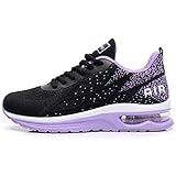 QAUPPE Womens Breathable Tennis Sneakers Comfortable Lightweight Air Running Sport Walking...