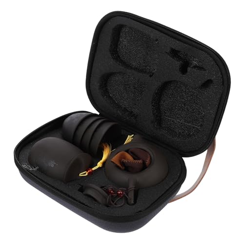 VINTORKY 1 Set Portable Vintage Purple Clay Tea Set Kit with Infuser for Home Travel and Tea Ceremonies Craftsmanship and Unique Design and Gatherings