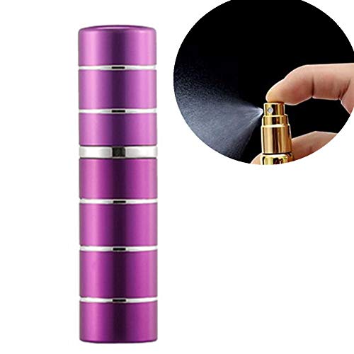 Preisvergleich Produktbild yinyinpu Taschenzerstäuber Parfum Zerstäuber Für Unterwegs Auslaufsichere Sprühflasche Reisezubehör Parfüm Sprühflasche Umweltfreundliche Sprühflasche Purple