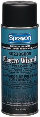 Electro Wizard Contact Precision Cleaners - sprayon electro wizard contact cleaner 16 oz [Set of 12]