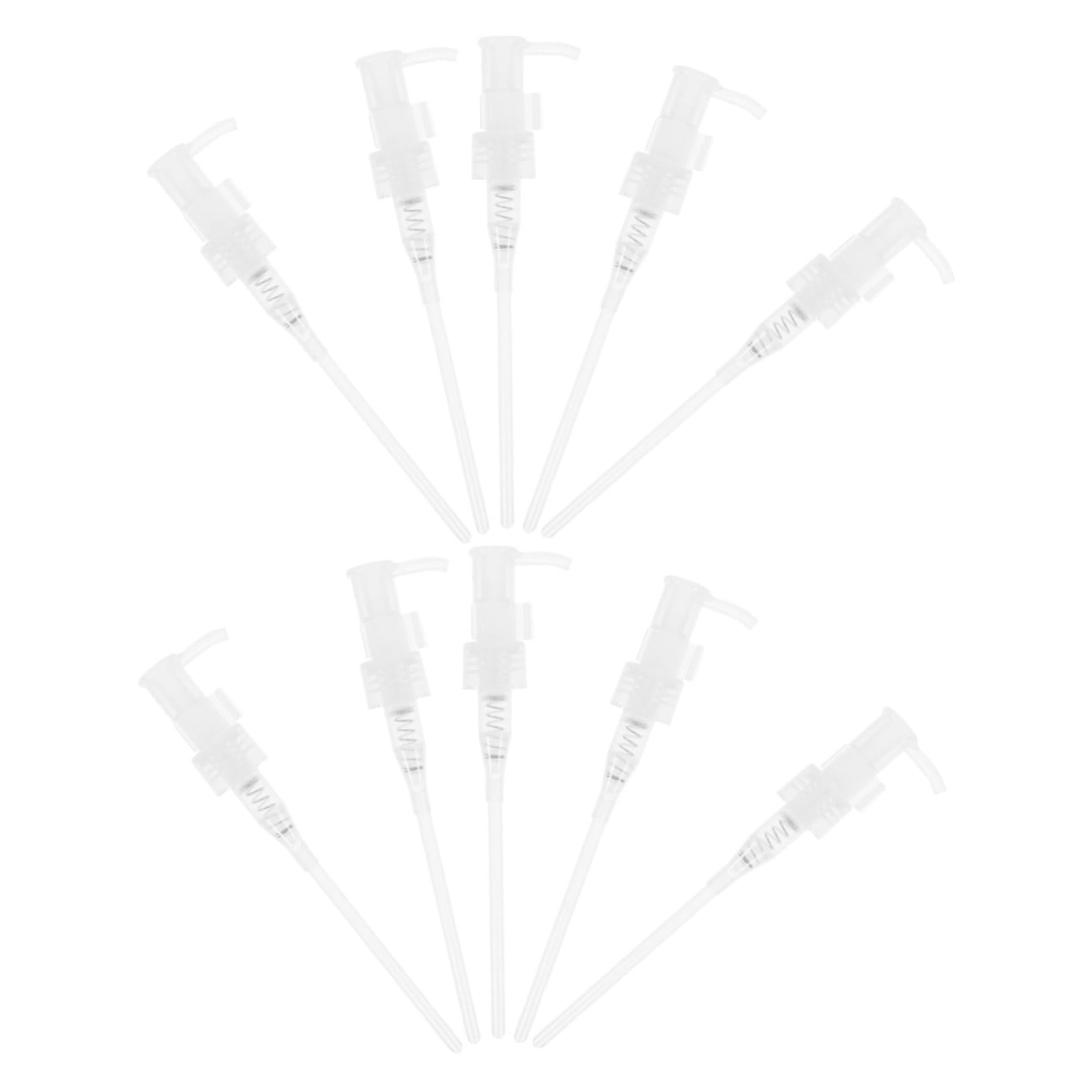 BRIGHTFUFU Pack Lotion Plastic Pump Replacement Shampoo Pump Hand Soap Dispenser Lotion Dispenser Skin Care Bottle