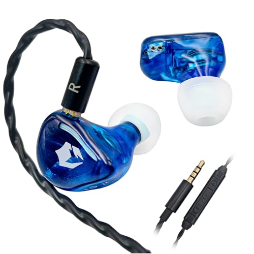 Image of EPZ G10 Gaming in-Ear Monitor 10mm Dynamic Driver Earbuds with Mic