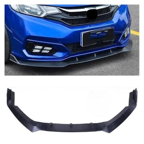 Spoiler avant pour Jazz 2018-2020 lame de pare-chocs noir mat protection et style