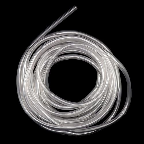 Klarer PVC-Schlauch 4mm x 7mm Länge 9m LAVMHAB Flexibler Vinyl-schlauch Gummischlauch Bierschlauch PVC Hose für Wasser Luft & Aquarium Leichtes Kunststoffrohr