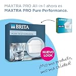 BRITA Cartucho Filtrante de Agua MAXTRA PRO Pure Performance (All-in-1) Pack 6 | Recambio original para todas las jarras BRITA para agua de sabor puro – filtra PFAS, cloro, cal y metales